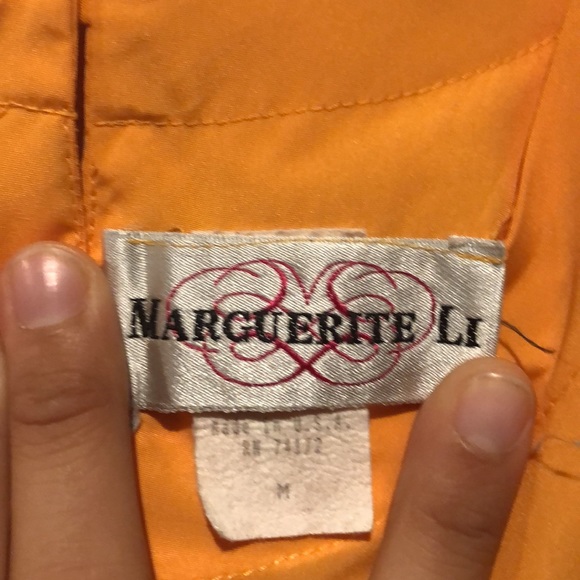Vintage Marguerite Li Silk Gold Blouse - Picture 5 of 5